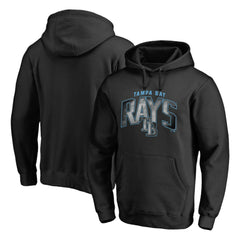 Tampa Bay Rays Arch Smoke Pullover Hoodie Black