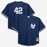 Mariano Rivera New York Yankees Mitchell & Ness Cooperstown Collection Big & Tall Mesh Batting Practice Jersey Navy
