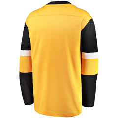 Pittsburgh Penguins Fanatics Alternate Breakaway Jersey - Gold Jerseys