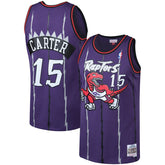 Vince Carter Toronto Raptors 1998/99 Big & Tall Hardwood Classics Swingman Jersey - Purple discount