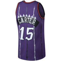 Vince Carter Toronto Raptors 1998/99 Big & Tall Hardwood Classics Swingman Jersey - Purple discount