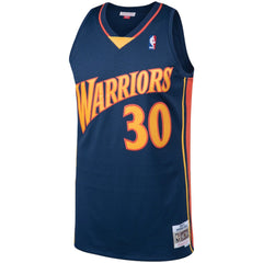 Stephen Curry Golden State Warriors 2009/10 Big & Tall Hardwood Classics Swingman Jersey sale - Navy cheap