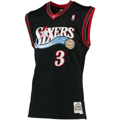 Allen Iverson Philadelphia 76ers 2000/01 Big & Tall Hardwood Classics Swingman Jersey - Black online