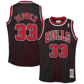 Scottie Pippen Chicago Bulls Big & Tall Hardwood Classics Swingman Jersey sale - Black for sale