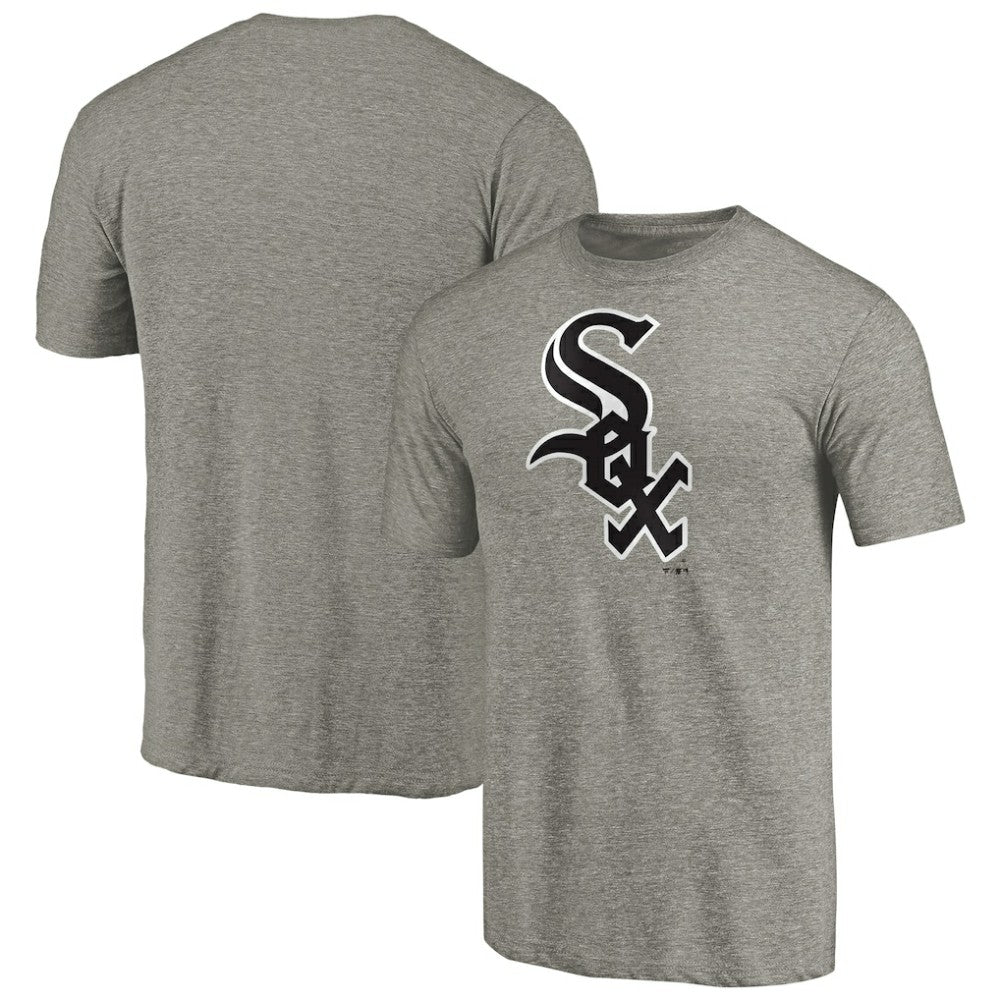 Chicago White Sox Team Wordmark Tri-Blend T-Shirt Gray