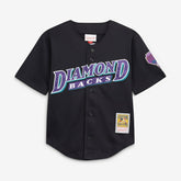 Randy Johnson Arizona Diamondbacks Youth Cooperstown Collection Mesh Batting Practice Jersey Black