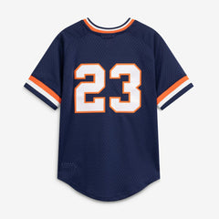 Kirk Gibson Detroit Tigers Youth Cooperstown Collection Mesh Batting Practice Jersey Navy