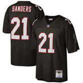 Deion Sanders Atlanta Falcons Big & Tall 1992 Retired Player Replica Jersey - Black for sale