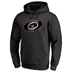 Carolina Hurricanes Core Smoke Pullover Hoodie - Black Hoodies