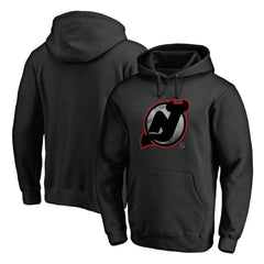 New Jersey Devils Core Smoke Pullover Hoodie - Black Jerseys