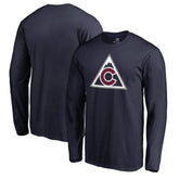 Colorado Avalanche Team Alternate Long Sleeve T-Shirt - Navy T-shirts