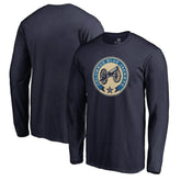 Columbus Blue Jackets Team Alternate Long Sleeve T-Shirt - Navy T-shirts