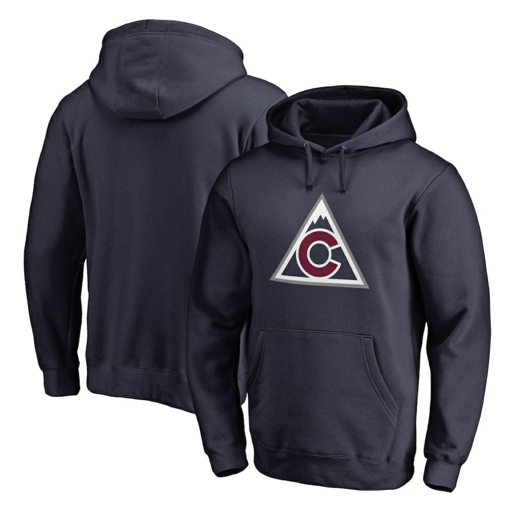 Colorado Avalanche Team Alternate Pullover Hoodie - Navy Hoodies