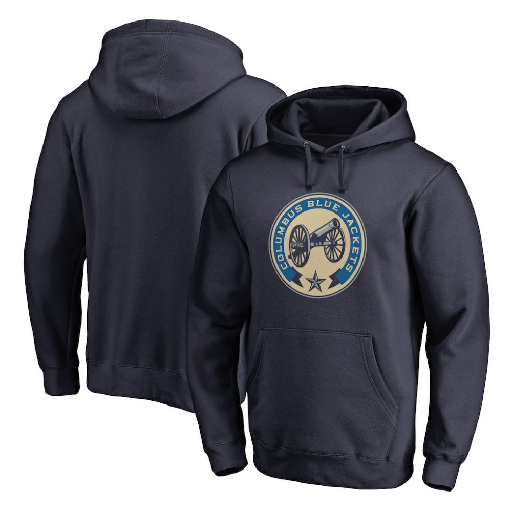 Columbus Blue Jackets Team Alternate Pullover Hoodie - Navy Hoodies