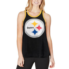 Pittsburgh Steelers G-III 4Her by Carl Banks Women's Tater Tank Top - Black for sale