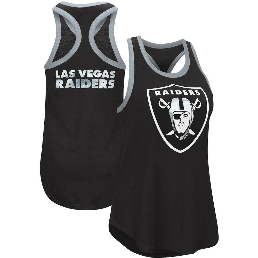 Las Vegas Raiders G-III 4Her by Carl Banks Women's Tater Tank Top - Black on sale