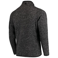 Denver Broncos Antigua Fortune Quarter-Zip Pullover Jacket - Heather Black cheap