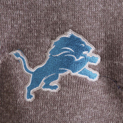 Detroit Lions Antigua Fortune Quarter-Zip Pullover Jacket - Charcoal outlet