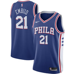 Joel Embiid Philadelphia 76ers 2019/2020 Swingman Jersey - Icon Edition - Royal online