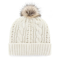 San Francisco 49ers '47 Women's Meeko Cuffed Knit Hat With Pom - White outlet
