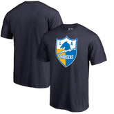 Los Angeles Chargers Vintage Shield Logo T-Shirt - Navy online