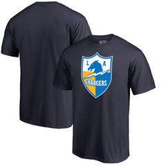 Los Angeles Chargers Vintage Shield Logo T-Shirt - Navy online
