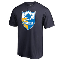 Los Angeles Chargers Vintage Shield Logo T-Shirt - Navy online