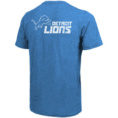 Detroit Lions Majestic Threads Tri-Blend Pocket T-Shirt - Blue discount