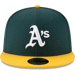 Athletics 1989 World Series Wool 59FIFTY Fitted Hat Green