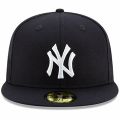 New York Yankees 2000 World Series Wool 59FIFTY Team Fitted Hat Navy