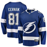 Erik Cernak Tampa Bay Lightning Fanatics Home Breakaway Player Jersey - Blue Jerseys