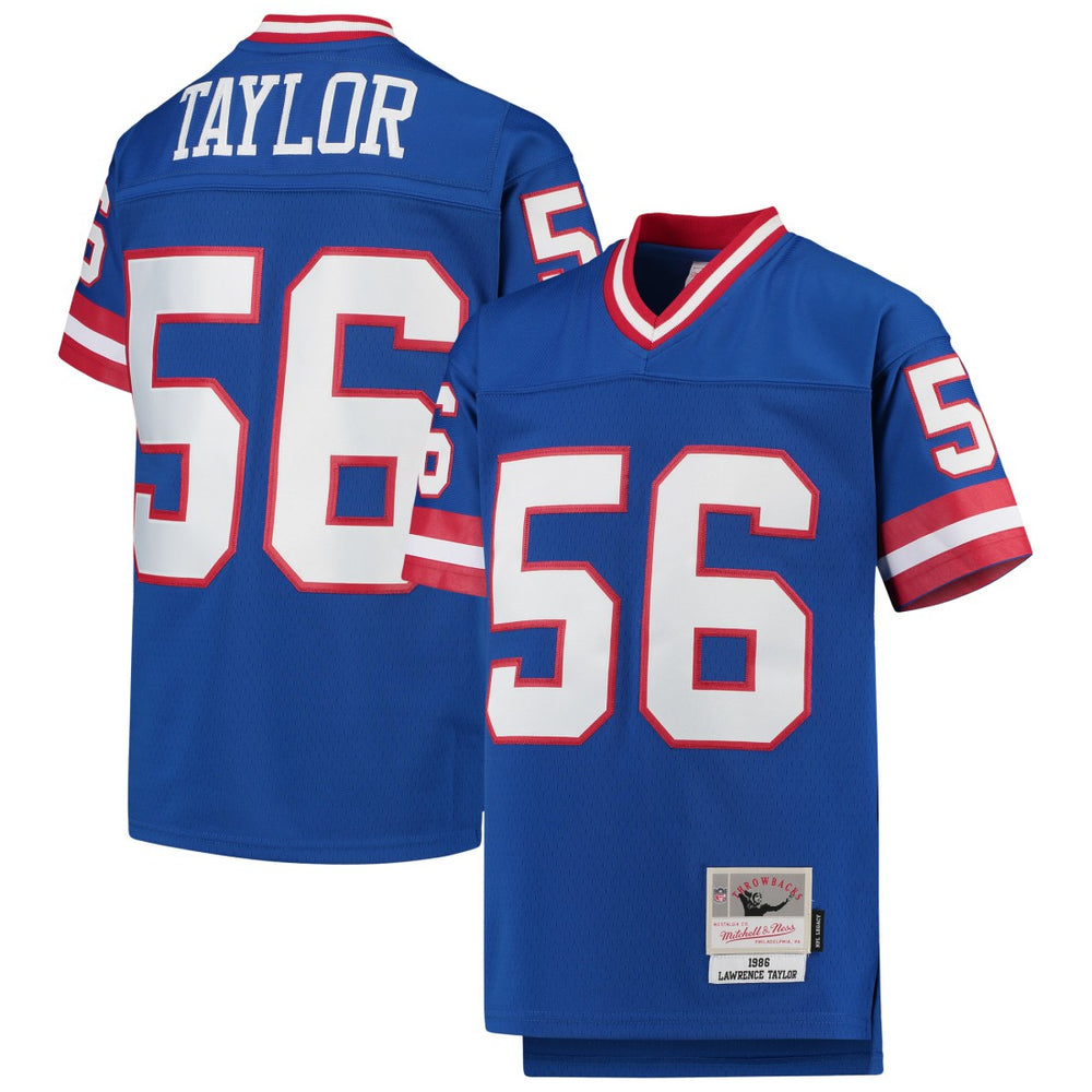 Lawrence Taylor New York Giants Youth 1986 Legacy Retired Player Jersey - Royal on sale