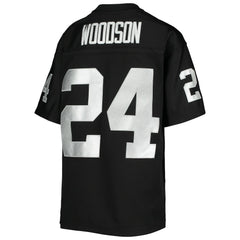 Charles Woodson Las Vegas Raiders Youth 1998 Legacy Retired Player Jersey - Black discount