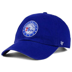 Philadelphia 76ers '47 Core Logo Clean Up Adjustable Hat - Royal cheap