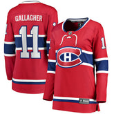 Brendan Gallagher Montreal Canadiens Fanatics Women's Home Breakaway Player Jersey - Red Jerseys
