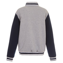 Dallas Cowboys JH Design Reversible Two Tone Fleece Jacket - Gray/Navy online