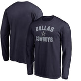 Dallas Cowboys Victory Arch Long Sleeve T-Shirt - Navy online