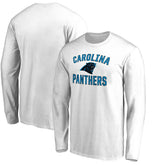 Carolina Panthers Victory Arch Long Sleeve T-Shirt - White for sale