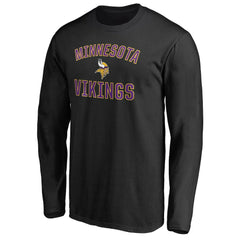 Minnesota Vikings Victory Arch Long Sleeve T-Shirt - Black cheap