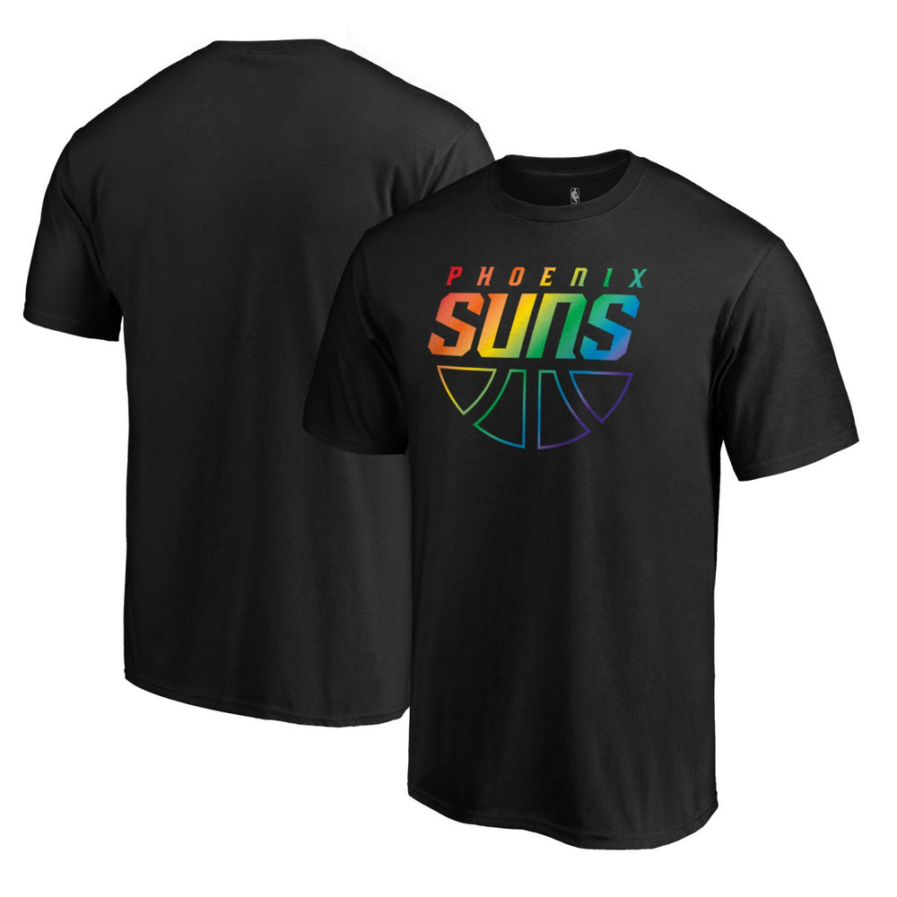 Phoenix Suns Team Pride Wordmark T-Shirt - Black shop