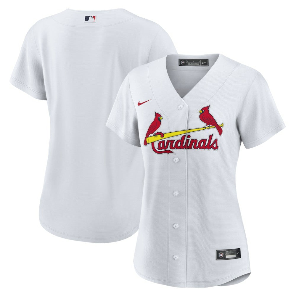 St. Louis Cardinals Women's Home Replica Team Jersey White