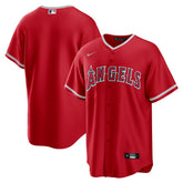 Los Angeles Angels Alternate Replica Team Jersey Red
