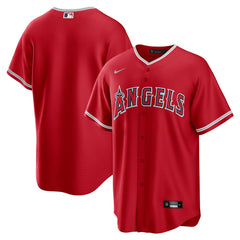 Los Angeles Angels Alternate Replica Team Jersey Red