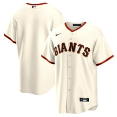 San Francisco Giants Home Replica Team Jersey Cream
