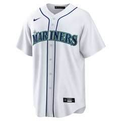 Seattle Mariners Home Replica Team Jersey White