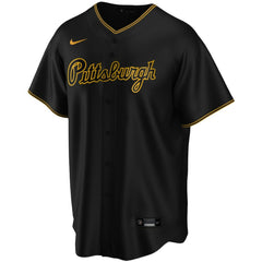 Pittsburgh Pirates Alternate Replica Team Jersey Black