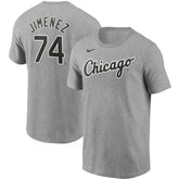 Chicago White Sox Name & Number T-Shirt Heather Gray