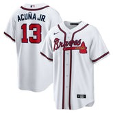 Ronald Acuna Jr. Atlanta Braves Home Replica Player Name Jersey White
