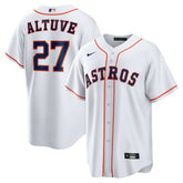 Jose Altuve Houston Astros Home Replica Player Name Jersey White