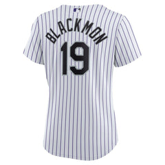 Charlie Blackmon Colorado Rockies Women's Home Replica Player Jersey White